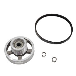 Puleggia Disco più Cinghia per Asciugatrice Beko Arcelik Haier 492204404