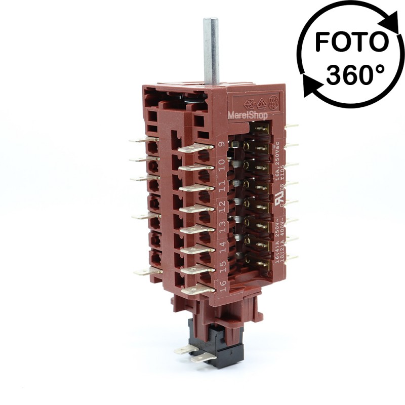 Commutatore Selettore per Forno Ilve 9 Posizioni 801601 A/034/11 39CU614