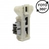 Elettroserratura 3 contatti per lavatrice Hotpoint Ariston Indesit Whirlpool C00306612
