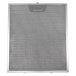 Filtro in Alluminio Antigrasso Metallico 253 x 300 x 8 mm per Cappa Faber Franke 133.0067.471