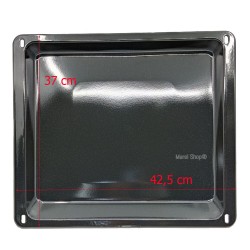 Teglia Vassoio Leccarda Smaltata 42,5 x 37 x 3,3 cm per Forno Electrolux Zanussi Rex 3531939225