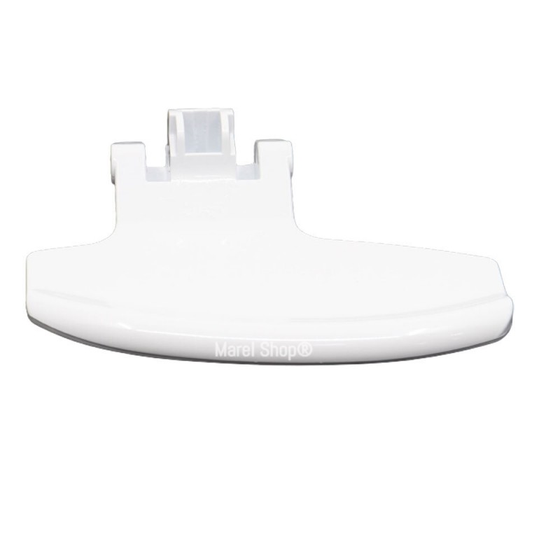 Maniglia Maniglietta Bianca per Chiusura Porta Lavatrice Candy Hoover Zerowatt 41021016