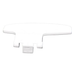 Maniglia Maniglietta Bianca per Chiusura Porta Lavatrice Candy Hoover Zerowatt 41021016