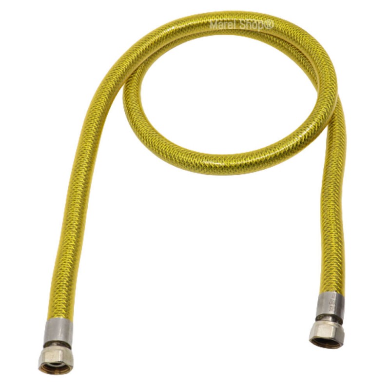 Tubo Gas Universale In Acciaio Inox flessibile 2 Metri