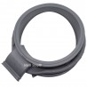 Guarnizione Soffietto Oblò con Foro Tubetto Aperto per Lavatrice Samsung DC64-03235A