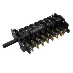 Commutatore selettore 8+7 contatti 7+0 scatti per forno Smeg