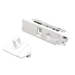 Blocchetto serratura bloccoporta meccanico per lavatrice e asciugatrice Indesit Ariston