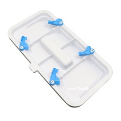 Filtro meccanico antigrasso lanugine più supporto per asciugatrice Ariston Indesit