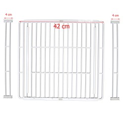 Griglia estensibile in plastica per frigo congelatore misure variabili da: 42 - 46 - 50 cm x 35 cm