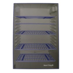 Griglia estensibile in plastica per frigo congelatore misure variabili da: 42 - 46 - 50 cm x 35 cm