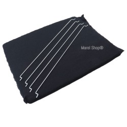 Filtro in Carbone Panno + Staffe per Cappa Elica F00439 285 x 245 mm F00439