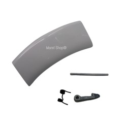 Maniglia Apertura Oblò Kit con Gancio e Molla per Lavatrice Electrolux Zanussi Rex 4055186607