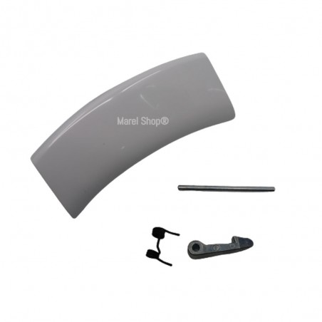 Maniglia Apertura Oblò Kit con Gancio e Molla per Lavatrice Electrolux Zanussi Rex 4055186607