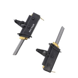 Kit 2 Pezzi Carboncini con Viti Spazzole per Motore Lavatrice Ariston Indesit C00196541