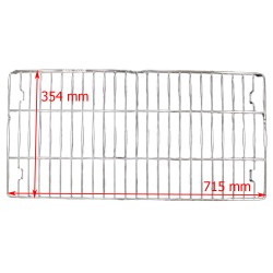 Griglia 354 x 715 mm per Forno Smeg e Bosch Siemens da 90 cm 115 L 844092588