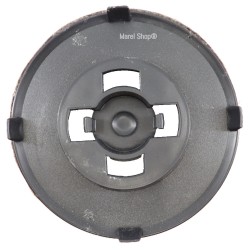 Kit Spazzole per Lucidatrice con Feltro per Lucidatura - Tipo con Gancetti di Fissaggio O027