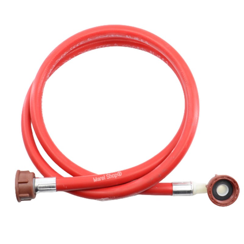 Tubo Carico Acqua Calda Fredda per Lavatrice / Lavastoviglie 1,5 mt Alta Pressione 20 - 60 Bar max - Temperatura 90° max H277799