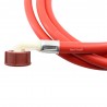 Tubo Carico Acqua Calda Fredda per Lavatrice / Lavastoviglie 2,5 mt Alta Pressione 20 - 60 Bar Max - Temperatura 90° Max H277808