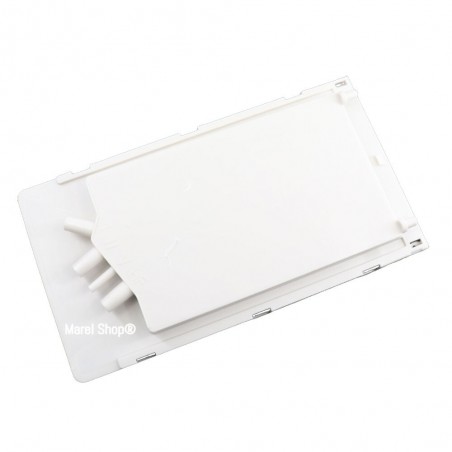 Coperchio Vaschetta Cassetto Detersivo W10580662 per Lavatrice Whirlpool Ignis 481010580651