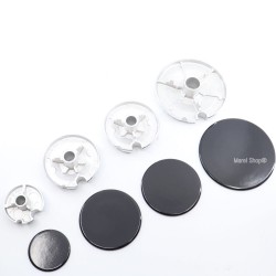 Kit bruciatori + piattelli 4 fuochi per cucina piani cottura