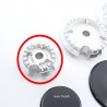 Kit bruciatori + piattelli 4 fuochi per cucina piani cottura
