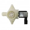 Valvola Elettrovalvola con Morsettiera per Carico Acqua Lavatrice Whirlpool Ignis 1 Beccuccio Uscita Piegato 481227128375