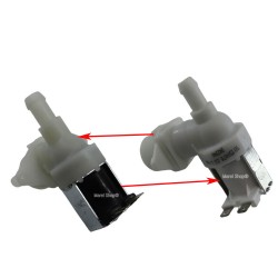 Elettrovalvola Carico Acqua 1 Via 90 Gradi per Lavastoviglie Beko 1886740200