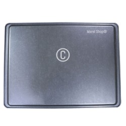 Leccarda Teglia Vassoio in Alluminio per Forno Smeg 435 x 320 mm 030370438