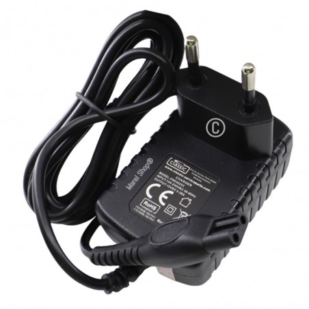 Alimentatore caricabatterie 15 V 0,36 A 5,4 W per rasoio Philips