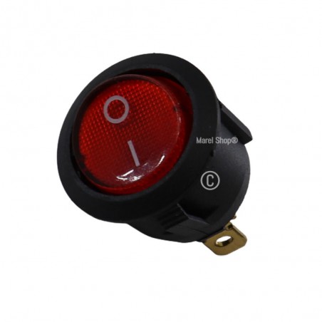 Interruttore 3 Contatti Luminoso Ferro da Stiro per Vaporella Polti 15301003