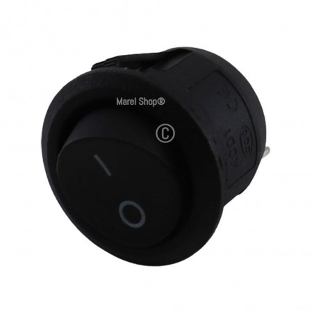 Interruttore unipolare nero  ON OFF per Vaporella Polti e vari utilizzi