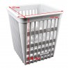 Cestello Contenitore Portaposate 113x113x130 mm per Lavastoviglie 3055053