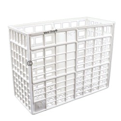 Cestello Contenitore Portaposate con Vano Divisorio Base 130 mm x 55 mm Altezza 100 mm per Lavastoviglie 3055078