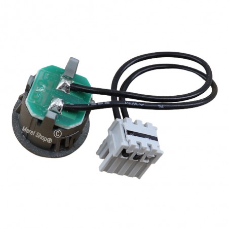 Interruttore Pulsante Tasto Tastino con Cavi di Collegamento per Forno Whirlpool Ignis Bauknecht 480121101591