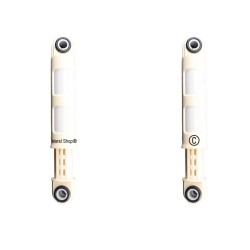 Kit 2 pezzi ammortizzatori 80 N per lavatrice Electrolux Zanussi Rex
