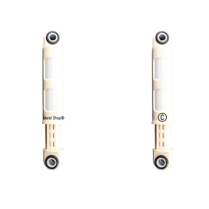 Kit 2 pezzi ammortizzatori 80 N per lavatrice Electrolux Zanussi Rex