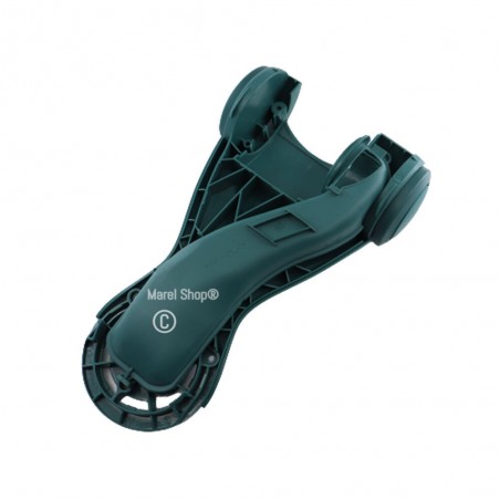 Calotta base con ruote chassis per spazzola Folletto HD40