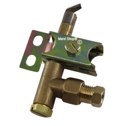 Fiamma pilota una fiammella metano e GPL da regolare con ingresso bicono da 6 mm