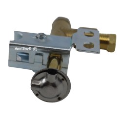 Fiamma pilota due fiammelle metano e GPL da regolare con ingresso bicono da 6 mm