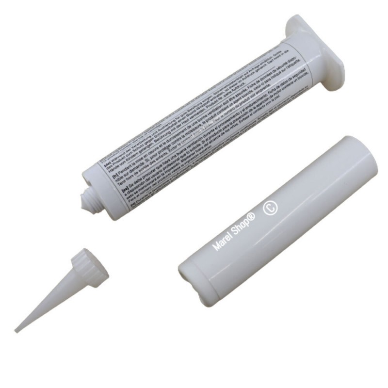 Silicone Nero Alta Temperatura -40° +265° per Vetro Porta Forno 80 ml 4071354783