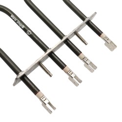 Resistenza doppia forno Electrolux-Zanussi-Rex 1200/1800W