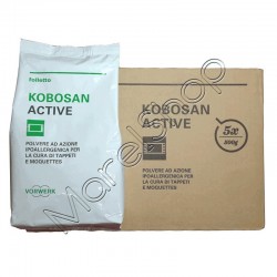 5 Confez. Polvere Tappeti Kobosan Active Originale Vorwerk