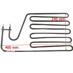 Resistenza 1500 W 230 V 400 x 240 mm per sauna Harvia