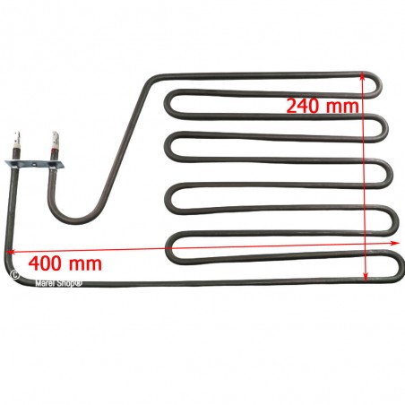 Resistenza 1500 W 230 V 400 x 240 mm per sauna Harvia