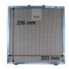Filtro Metallico Antigrasso in Alluminio 206 x 203 mm per Cappa Falmec 101079910