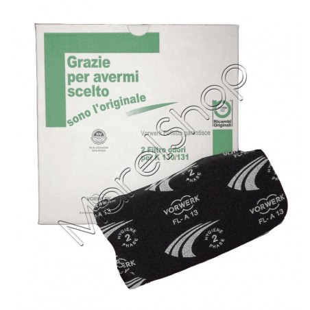 Confez. 2 Filtri Odori Originali Vorwerk Folletto VK130/131