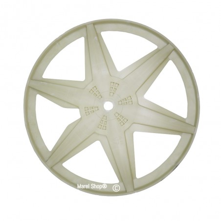 Ruota Disco Puleggia per Cesto Lavatrice Candy Hoover Zerowatt 41024467
