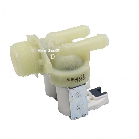 Elettrovalvola Due Vie 180° per Lavatrice Candy Hoover Zerowatt 41018989