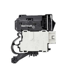 Elettroserratura Serratura Interruttore Blocco Porta DKS08624 per Lavatrice Ariston Indesit Whirlpool C00536021