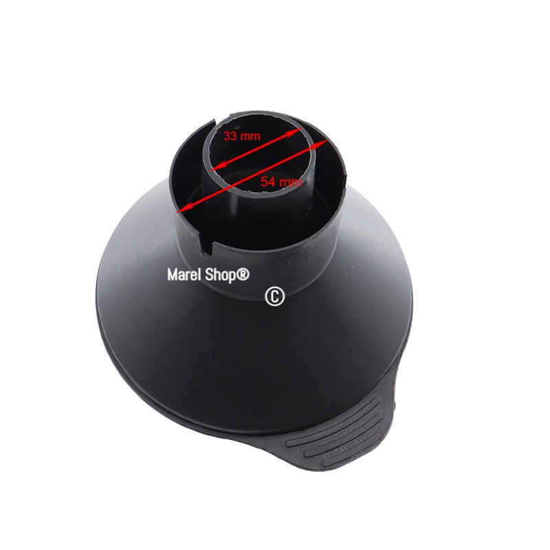 Imbuto Rabbocco Sale Imbocco 54 mm per Lavastoviglie Beko Arcelik Atlantic 1732380100